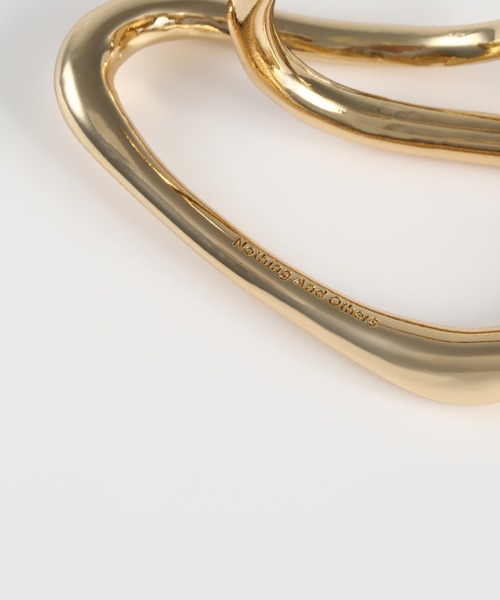 Nothing And Others(ナッシングアンドアザーズ)の「「Nothing And Others/ナッシングアンドアザーズ」Nuance line triangle Ring(リング・レディース・シルバー/ゴールド・FREE)」の4枚目の写真