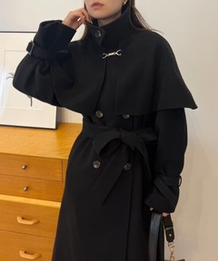 セール】【今すぐお届け可能！ケープが取り外せる】2wayロングステン