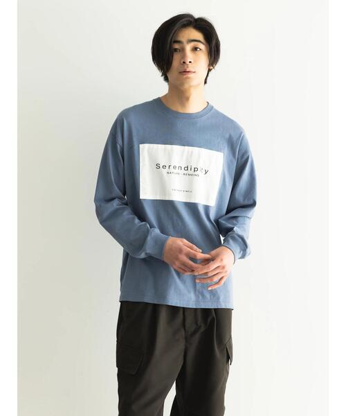 CRAFT STANDARD BOUTIQUE(クラフトスタンダードブティック)の「BOUTIQUE L/S TEE-A(Tシャツ/カットソー・レディース・ブラック/オフホワイト/ブルー・M/L/XL)」の22枚目の写真