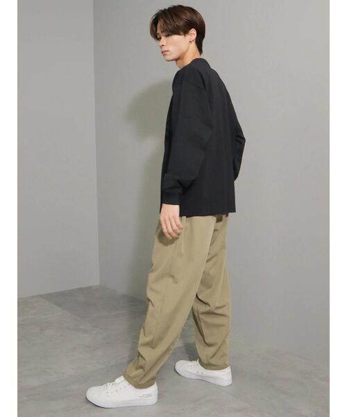 CRAFT STANDARD BOUTIQUE(クラフトスタンダードブティック)の「BOUTIQUE L/S TEE-A(Tシャツ/カットソー・レディース・ブラック/オフホワイト/ブルー・M/L/XL)」の5枚目の写真