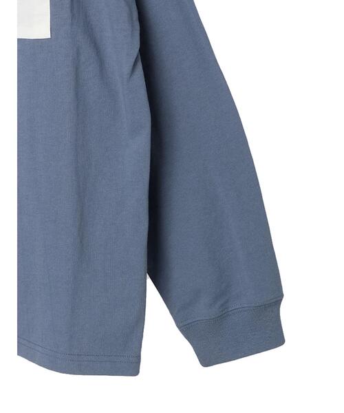CRAFT STANDARD BOUTIQUE(クラフトスタンダードブティック)の「BOUTIQUE L/S TEE-A(Tシャツ/カットソー・レディース・ブラック/オフホワイト/ブルー・M/L/XL)」の10枚目の写真