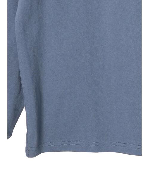 CRAFT STANDARD BOUTIQUE(クラフトスタンダードブティック)の「BOUTIQUE L/S TEE-A(Tシャツ/カットソー・レディース・ブラック/オフホワイト/ブルー・M/L/XL)」の11枚目の写真