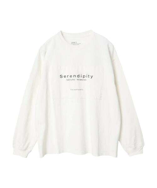 CRAFT STANDARD BOUTIQUE(クラフトスタンダードブティック)の「BOUTIQUE L/S TEE-A(Tシャツ/カットソー・レディース・ブラック/オフホワイト/ブルー・M/L/XL)」の17枚目の写真