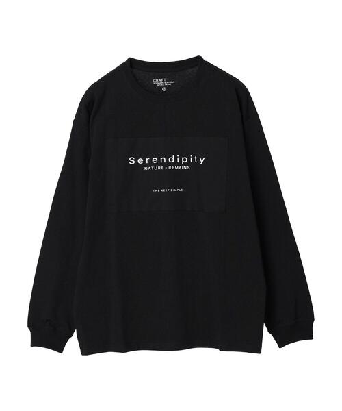CRAFT STANDARD BOUTIQUE(クラフトスタンダードブティック)の「BOUTIQUE L/S TEE-A(Tシャツ/カットソー・レディース・ブラック/オフホワイト/ブルー・M/L/XL)」の18枚目の写真