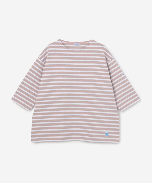 ORCIVAL（オーシバル）の「ORCIVAL | コットンロード ルーズハーフスリーブTシャツ WOMEN（Tシャツ/カットソー・レディース・ブルー系その他/A/イエロー系その他/ホワイト系その他5/レッド系その他/グレー系その他/ホワイト/ブルー系その他2/グリーン系その他/ピンク系その他・1）」の8枚目の写真