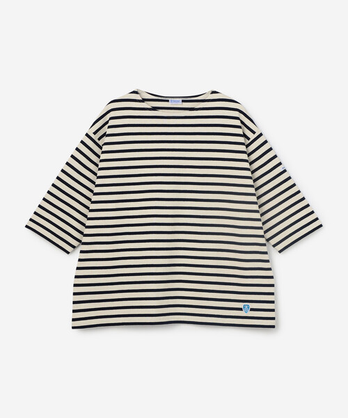 ORCIVAL（オーシバル）の「ORCIVAL | コットンロード ルーズハーフスリーブTシャツ WOMEN（Tシャツ/カットソー・レディース・ブルー系その他/A/イエロー系その他/ホワイト系その他5/レッド系その他/グレー系その他/ホワイト/ブルー系その他2/グリーン系その他/ピンク系その他・1）」の18枚目の写真