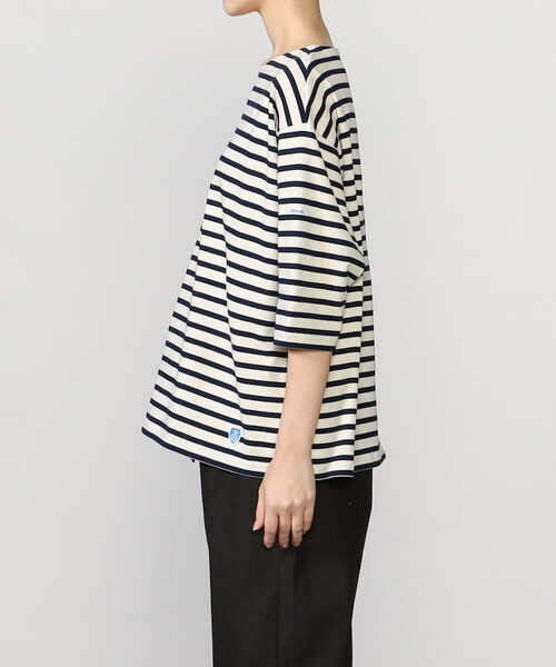 ORCIVAL（オーシバル）の「ORCIVAL | コットンロード ルーズハーフスリーブTシャツ WOMEN（Tシャツ/カットソー・レディース・ブルー系その他/A/イエロー系その他/ホワイト系その他5/レッド系その他/グレー系その他/ホワイト/ブルー系その他2/グリーン系その他/ピンク系その他・1）」の17枚目の写真