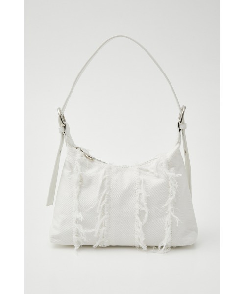 LAGUA GEM（ラグアジェム）の「CRASH ONE HANDLE バッグ（ショルダーバッグ・レディース・ホワイト/ブラック・FREE）」の7枚目の写真