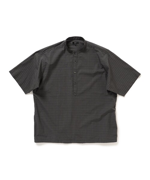 BEAMS(ビームス)の「BEAMS / チェック プルオーバー イージー シャツ(シャツ/ブラウス・メンズ・ブラック/ベージュ・S/M/L/XL)」の8枚目の写真