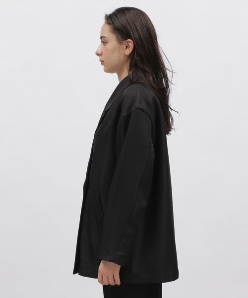 LAKOLE（ラコレ）の「Wブレステッドジャケット / 188192（テーラードジャケット・レディース・ブラック/サンドグレー・MEDIUM/SMALL）」の7枚目の写真