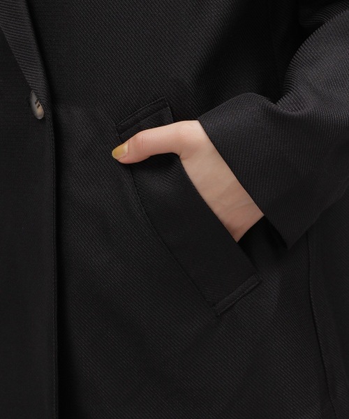 LAKOLE（ラコレ）の「Wブレステッドジャケット / 188192（テーラードジャケット・レディース・ブラック/サンドグレー・MEDIUM/SMALL）」の10枚目の写真