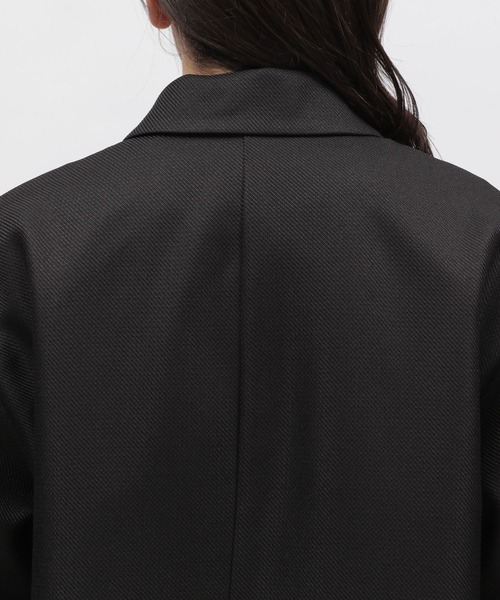 LAKOLE（ラコレ）の「Wブレステッドジャケット / 188192（テーラードジャケット・レディース・ブラック/サンドグレー・MEDIUM/SMALL）」の12枚目の写真