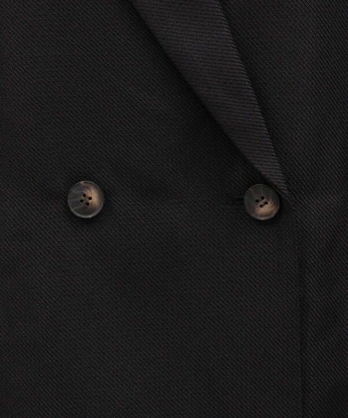 LAKOLE（ラコレ）の「Wブレステッドジャケット / 188192（テーラードジャケット・レディース・ブラック/サンドグレー・MEDIUM/SMALL）」の8枚目の写真