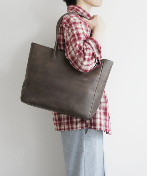 TIDEWAY(タイドウェイ)の「Niks TOTE / TYP L(トートバッグ・メンズ・ブラック/ブラウン/グリーン/チャコールグレー・FREE)」の2枚目の写真