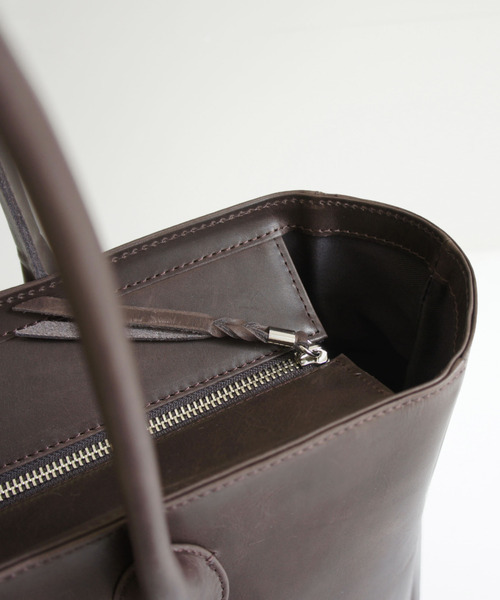 TIDEWAY(タイドウェイ)の「Niks TOTE / TYP L(トートバッグ・メンズ・ブラック/ブラウン/グリーン/チャコールグレー・FREE)」の12枚目の写真