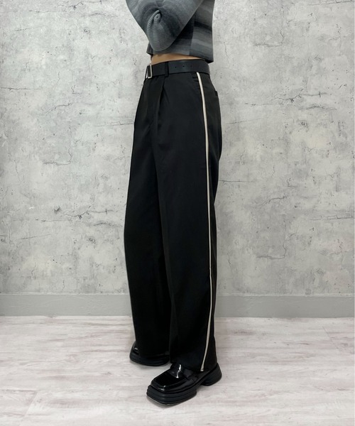 EPIMI E'PIMMY（エピミエピミー）の「サイドラインスラックス（スラックス・レディース・ブラック/グレー・SMALL/MEDIUM）」の4枚目の写真