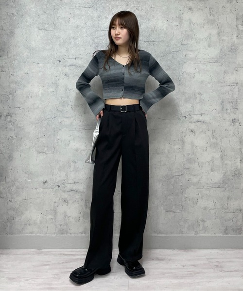 EPIMI E'PIMMY（エピミエピミー）の「サイドラインスラックス（スラックス・レディース・ブラック/グレー・SMALL/MEDIUM）」の5枚目の写真