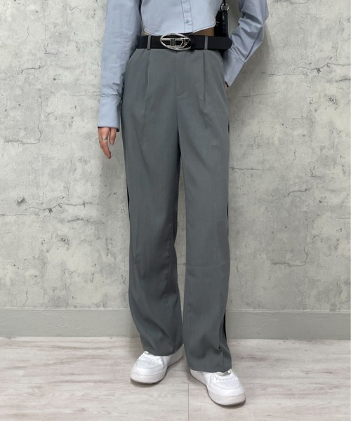 EPIMI E'PIMMY（エピミエピミー）の「サイドラインスラックス（スラックス・レディース・ブラック/グレー・SMALL/MEDIUM）」の8枚目の写真