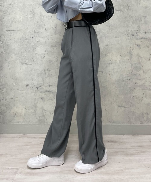 EPIMI E'PIMMY（エピミエピミー）の「サイドラインスラックス（スラックス・レディース・ブラック/グレー・SMALL/MEDIUM）」の9枚目の写真