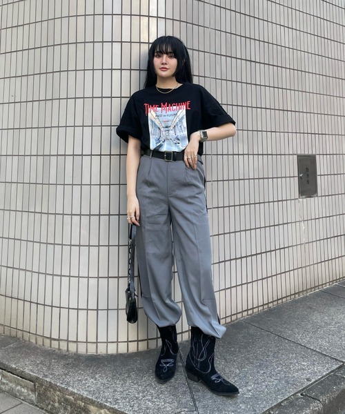 EPIMI E'PIMMY（エピミエピミー）の「サイドラインスラックス（スラックス・レディース・ブラック/グレー・SMALL/MEDIUM）」の19枚目の写真