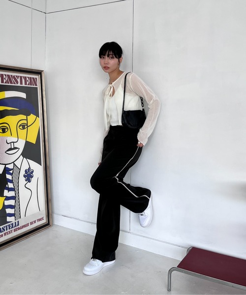 EPIMI E'PIMMY（エピミエピミー）の「サイドラインスラックス（スラックス・レディース・ブラック/グレー・SMALL/MEDIUM）」の21枚目の写真