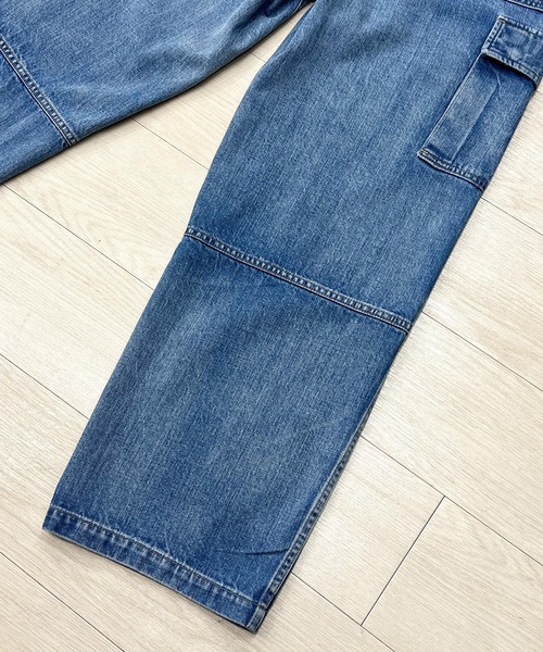 KIIT（キート）の「KIIT キート / DOUBLE KNEE CARGO PANTS ダブルニーカーゴパンツ / KIP-P94A-006（デニムパンツ・メンズ・インディゴブルー・1/2/3）」の10枚目の写真