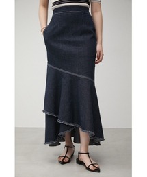 AZUL by moussy | MERMAID DENIM FLARE SKIRT/マーメイドデニムフレアスカート(デニムスカート)