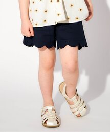 apres les cours | 【6色/無地・ドット柄】スカラップショートパンツ(その他パンツ)