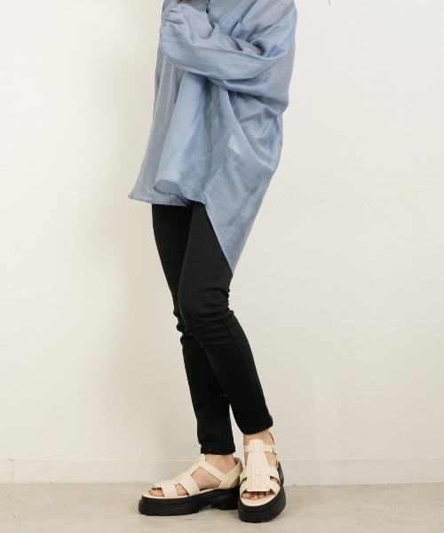 Fabby fabby（ファビィーファビィー）の「グルカバックバンドスポーツサンダル（サンダル・レディース・ブラック/オフホワイト・SMALL/MEDIUM/LARGE）」の19枚目の写真