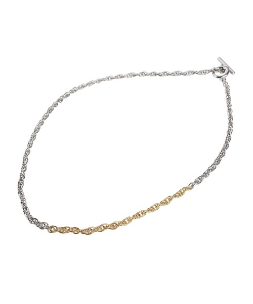 jiggys shop(ジギーズショップ)の「切り替えチェーンネックレス(ネックレス・メンズ・シルバー系その他/シルバー系その他2・FREE)」の8枚目の写真