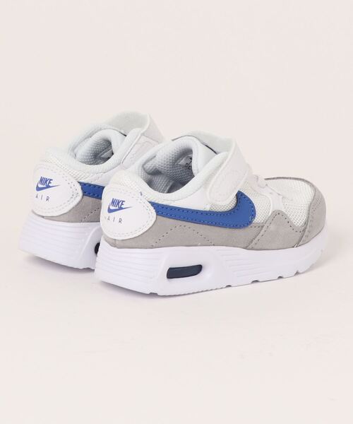 NIKE(ナイキ)の「NIKE ナイキ AIR MAX SC TDV ベビースニーカー ベビーシューズ(エアマックスSCTDV) CZ5361 101 ホワイト/ゲームロイヤル/ウルフグレー(スニーカー・キッズ・ホワイト系その他・16.0cm/14.0cm/15.0cm/12cm/13.0cm)」の2枚目の写真