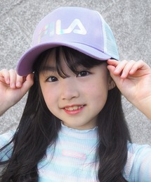 FILA | フィラ KIDS ガールズメッシュキャップ キラキラロゴ(キャップ)