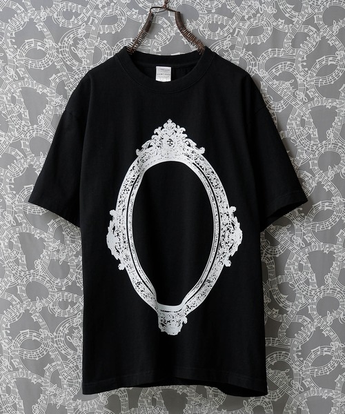 NUMBER (N)INE(ナンバーナイン)の「ROUND FRAME T-SHIRT(Tシャツ/カットソー・メンズ・ブラック/ホワイト・2/3/4)」の1枚目の写真