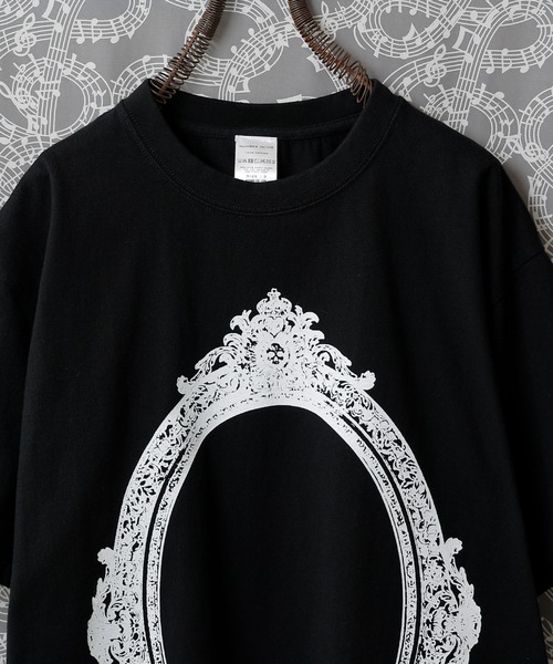 NUMBER (N)INE(ナンバーナイン)の「ROUND FRAME T-SHIRT(Tシャツ/カットソー・メンズ・ブラック/ホワイト・2/3/4)」の6枚目の写真