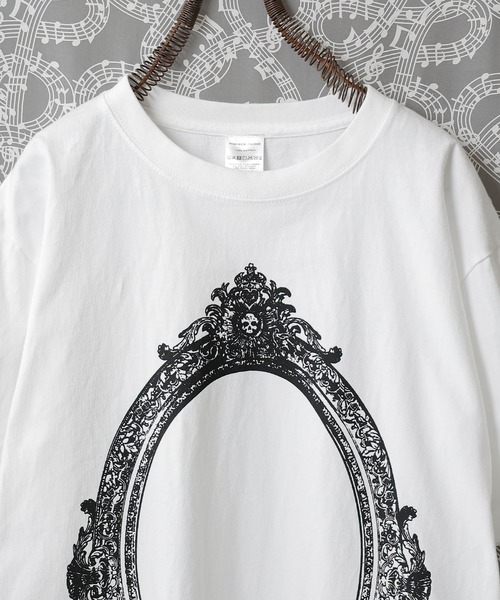 NUMBER (N)INE(ナンバーナイン)の「ROUND FRAME T-SHIRT(Tシャツ/カットソー・メンズ・ブラック/ホワイト・2/3/4)」の3枚目の写真