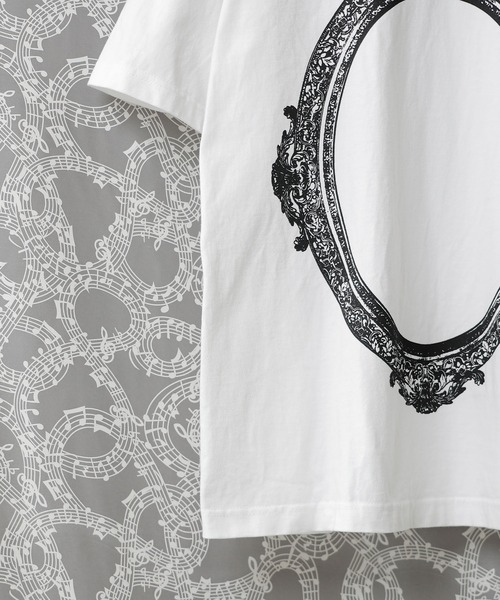 NUMBER (N)INE(ナンバーナイン)の「ROUND FRAME T-SHIRT(Tシャツ/カットソー・メンズ・ブラック/ホワイト・2/3/4)」の5枚目の写真