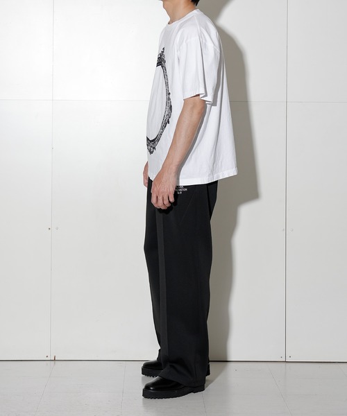 NUMBER (N)INE(ナンバーナイン)の「ROUND FRAME T-SHIRT(Tシャツ/カットソー・メンズ・ブラック/ホワイト・2/3/4)」の11枚目の写真
