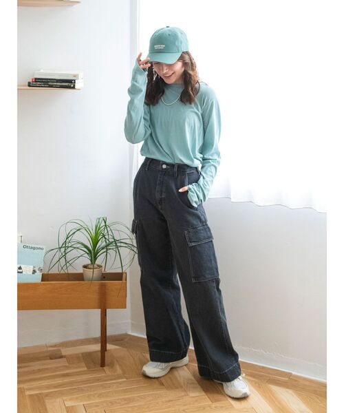 Ungrid（アングリッド）の「キャンバスカラーロゴキャップ（キャップ・レディース・アイボリー/レッド/グリーン/ネイビー・FREE）」の13枚目の写真