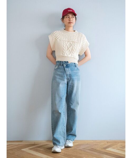 Ungrid（アングリッド）の「キャンバスカラーロゴキャップ（キャップ・レディース・アイボリー/レッド/グリーン/ネイビー・FREE）」の14枚目の写真