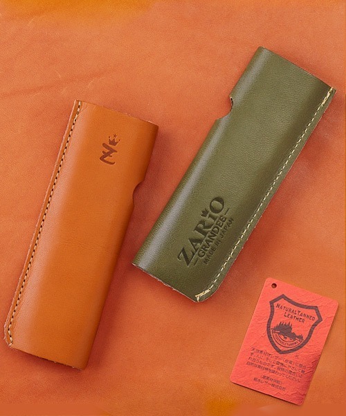 ZARIO-grandee-（ザリオ）の「アイコスイルマワン専用ケース 栃木レザー（アッシュトレイ/ライター・メンズ・キャメル/ブラック/ネイビー/グリーン/ブラウン・ONE SIZE）」の8枚目の写真
