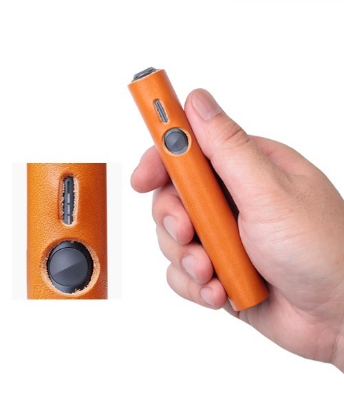 ZARIO-grandee-（ザリオ）の「アイコスイルマワン専用ケース 栃木レザー（アッシュトレイ/ライター・メンズ・キャメル/ブラック/ネイビー/グリーン/ブラウン・ONE SIZE）」の10枚目の写真