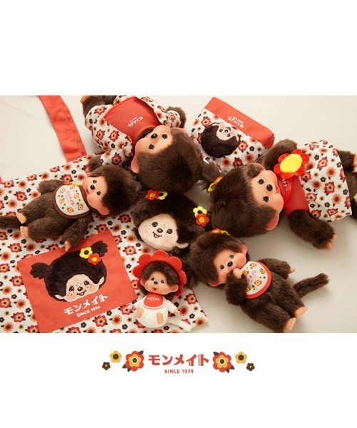 THE BAREFOOT(ベアフット)の「【 Monchhichi / モンチッチ 】モンメイト S オレンジ ぬいぐるみ SKG(フィギュア・レディース・その他1/その他2・FREE)」の5枚目の写真