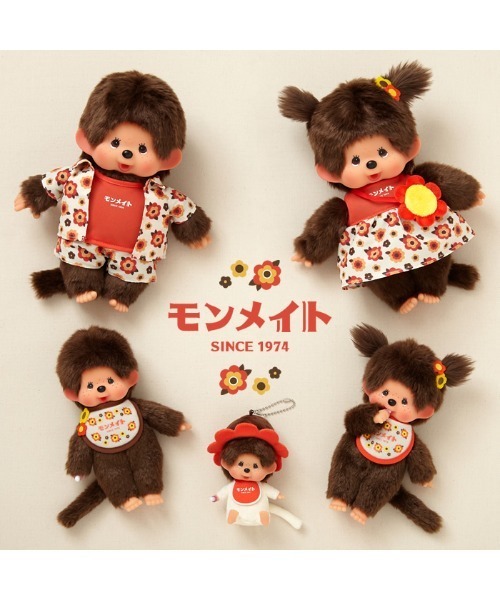 THE BAREFOOT(ベアフット)の「【 Monchhichi / モンチッチ 】モンメイト S オレンジ ぬいぐるみ SKG(フィギュア・レディース・その他1/その他2・FREE)」の6枚目の写真