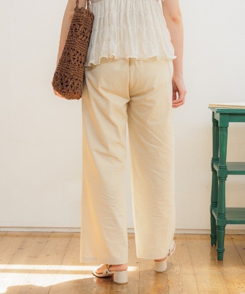 flower（フラワー）の「フリルタックパンツ（その他パンツ・レディース・ブラック/イエロー/ブルー・FREE）」の5枚目の写真