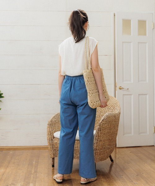 flower（フラワー）の「フリルタックパンツ（その他パンツ・レディース・ブラック/イエロー/ブルー・FREE）」の14枚目の写真