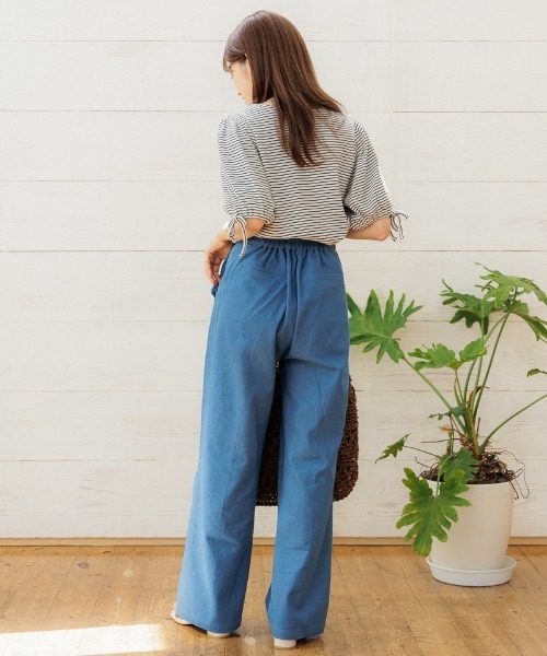 flower（フラワー）の「フリルタックパンツ（その他パンツ・レディース・ブラック/イエロー/ブルー・FREE）」の21枚目の写真