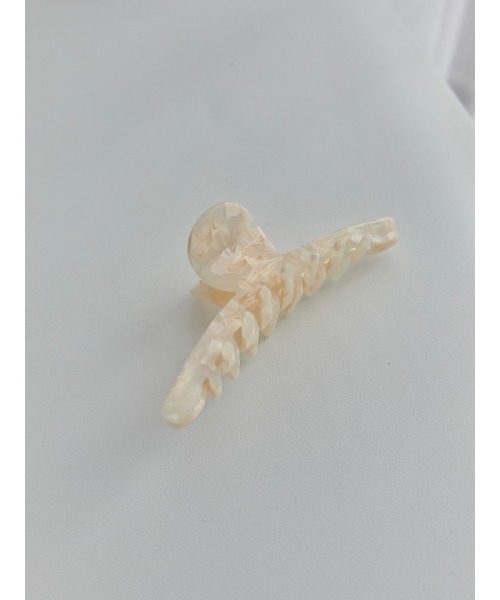 amel(エイメル)の「marble hair clip(バレッタ/ヘアクリップ・レディース・アイボリー・FREE)」の5枚目の写真