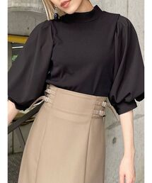 MURUA | テレコドッキングショートトップス(Tシャツ/カットソー)