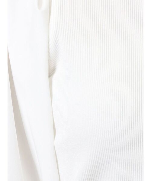 MURUA（ムルーア）の「テレコドッキングショートトップス（Tシャツ/カットソー・レディース・ブラック/ホワイト/グリーン・FREE）」の21枚目の写真