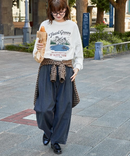 80s/長袖Tシャツ/Mサイズ/袖プリント/ロンT/ヴィンテージ 77811c0bc8d890baecc9db3644adc4